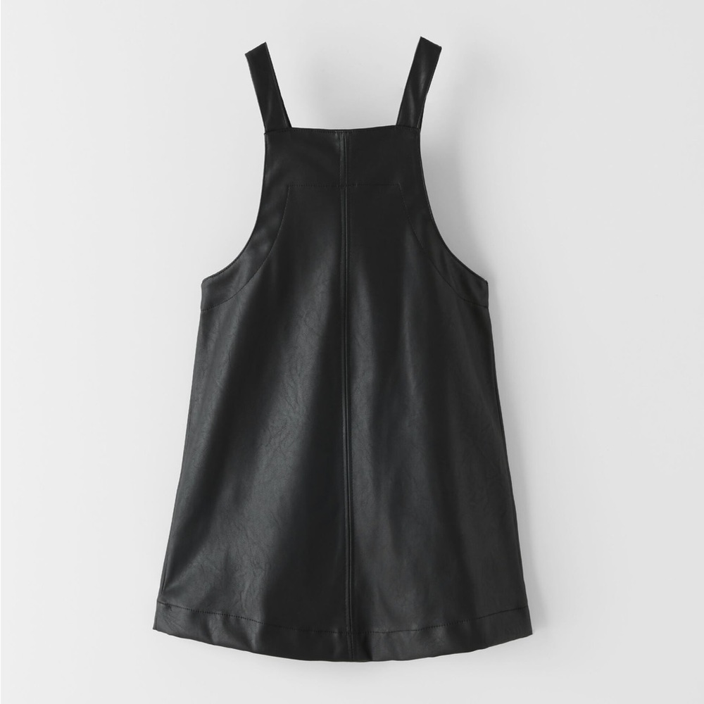 Zara Faux Leather Pinafore Dress - Picture 7 of 8